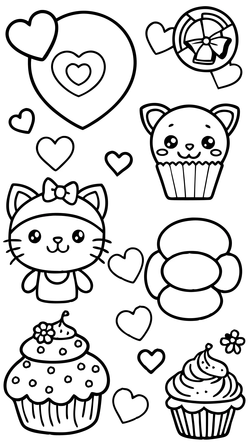 coloriage de la Saint-Valentin pour les enfants